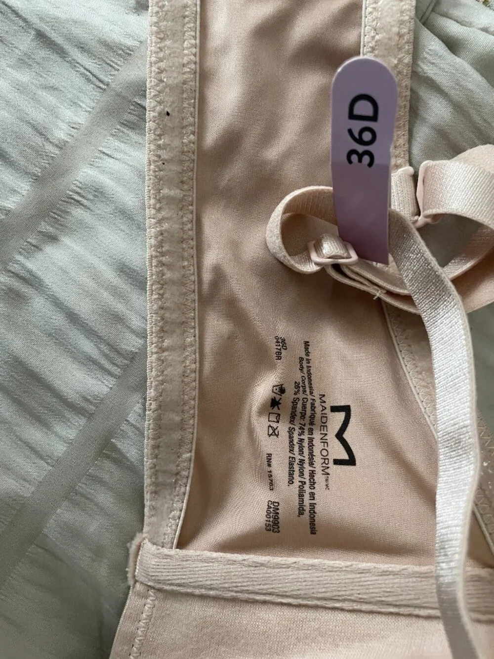 Maidenform Paris Nude 12 Way Adjustable Straps Bra-NWT